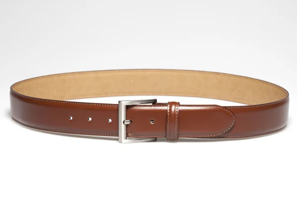 Ceinture en cuir marron — Photo