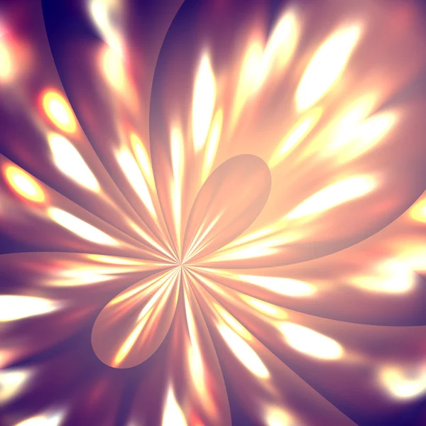 Fondo abstracto de una flor de luz — Foto de Stock