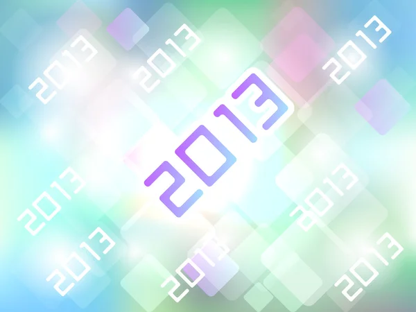 2013 Flare colorido fundo de luz — Vetor de Stock