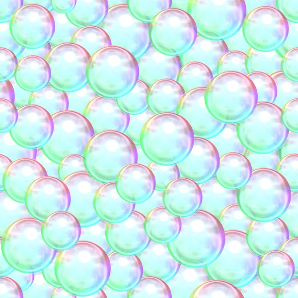Abstrakt bakgrund av många såpbubblor — Stockfoto
