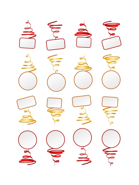 Collection of festive frames — Stock Vector