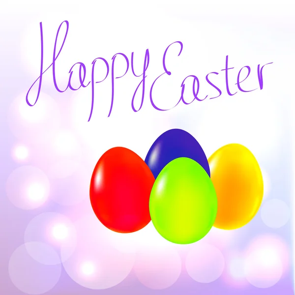Feliz Páscoa ovos fundo — Vetor de Stock