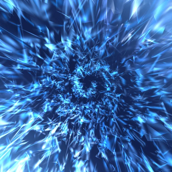 Abstrakt futuristisk blå bakgrund — Stockfoto