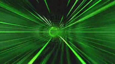 soyut yeşil tünel arka plan