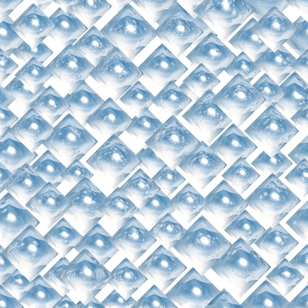 Abstract blue crystal geometric background — Stock Photo, Image