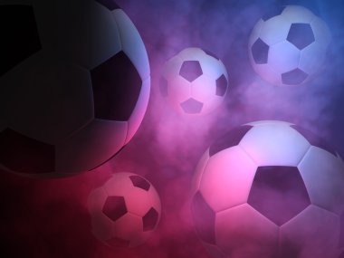 soyut futbol topu arka plan