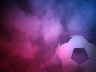 soyut futbol topu arka plan