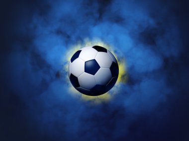 Futbol topu arka plan
