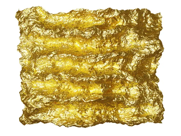 Gold foil wrapper — Stock Photo, Image