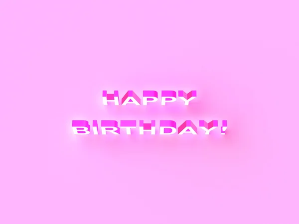 Happy Birthday background — Stock Photo, Image