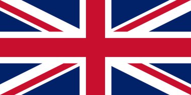 Büyük Britanya bayrağı. Büyük Britanya Birleşik Krallığı ve Kuzey İrlanda 'nın resmi ulusal bayrağı, Avrupa kıtasının kuzeybatısında yer alan bir ada devleti. Düz simge. Doku haritası. Vektör