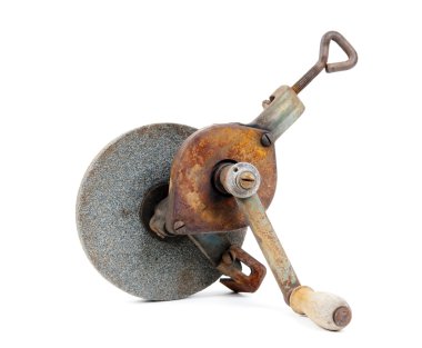 eski taşlama tekerleği