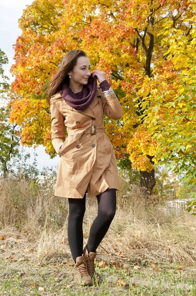 Mooie jonge vrouw. — Stockfoto