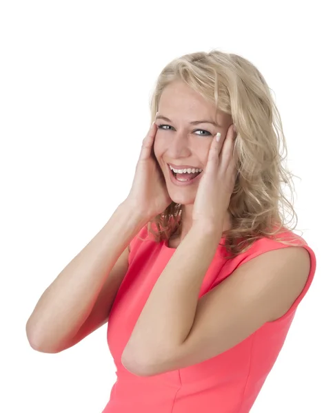 Feliz mujer sonriente — Foto de Stock