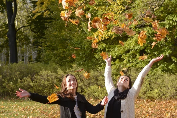 Happy girlfriends — Stock Photo, Image