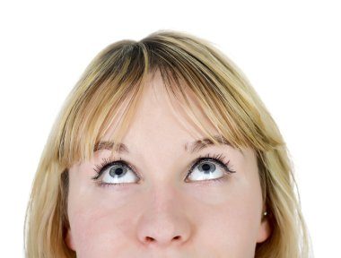 Yukarı Bakan Kadın