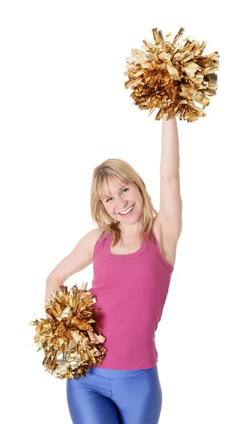 Cheerleader vreugde — Stockfoto