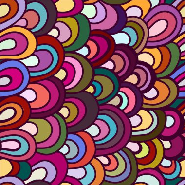 arka plan dalgalar kesintisiz dalga paterni, çizilmiş