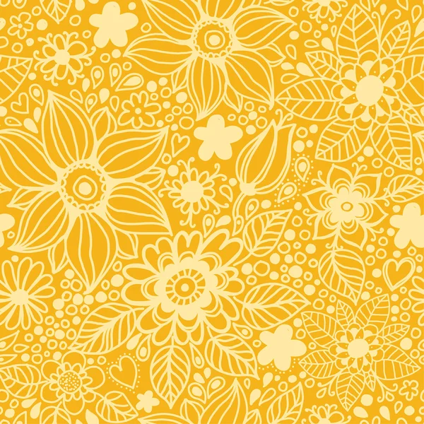 Textura sem costura com flores —  Vetores de Stock