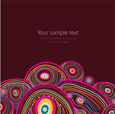 Vektör soyut arkaplanı