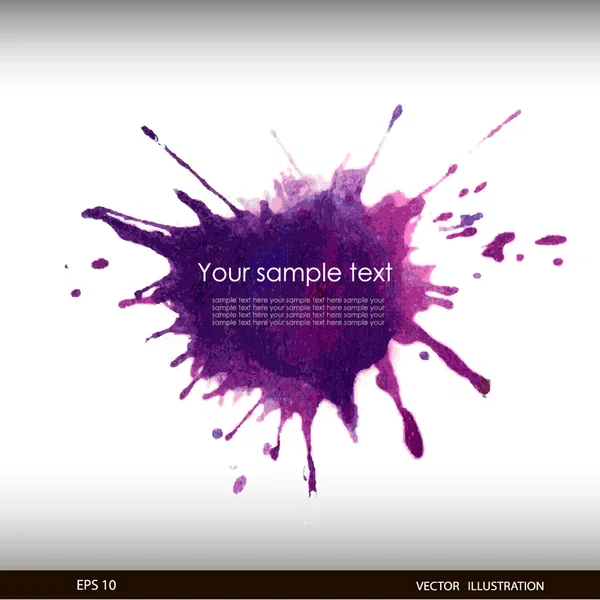 sıçrama suluboya afiş vektör çizim