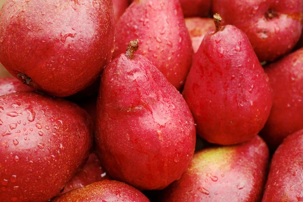 Pile of red Pears — Stock Photo, Image