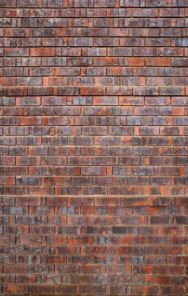 Faux used brick wall vertical — Stock Photo, Image