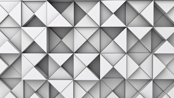 Background from extruded triangles