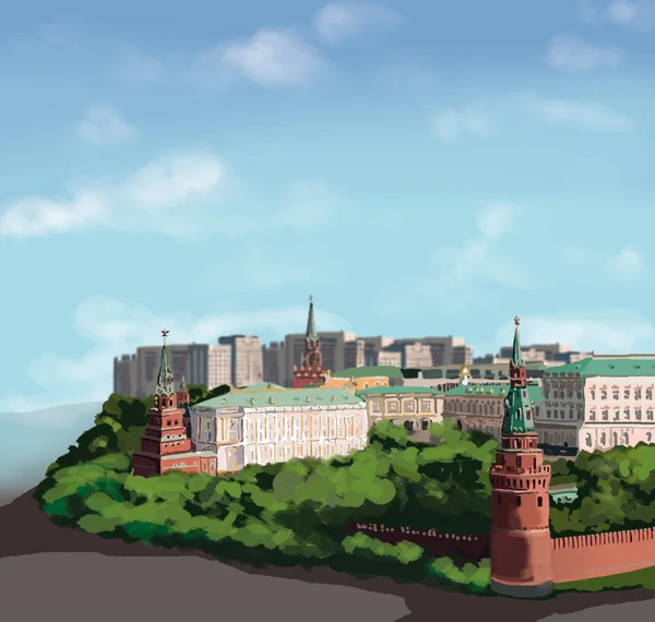 Moskow — Stok Foto