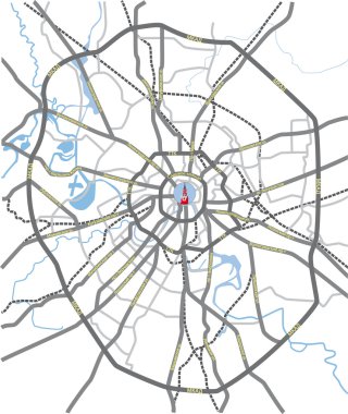 Moskova yol haritası