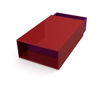 Kırmızı kibrit kutusu