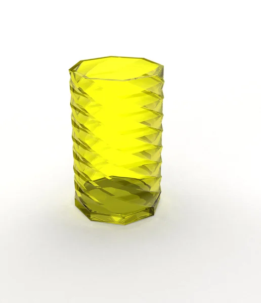 Yellow glass — Stock Photo, Image