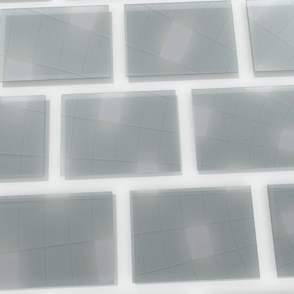 Losas de vidrio — Foto de Stock