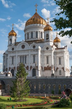 Moskova 'daki Kurtarıcı Katedral İsa