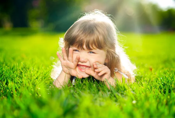 Menina. — Fotografia de Stock