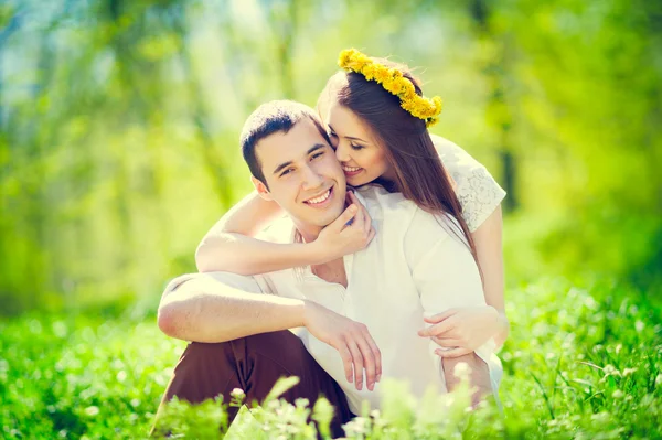 Casal apaixonado Fotografia De Stock