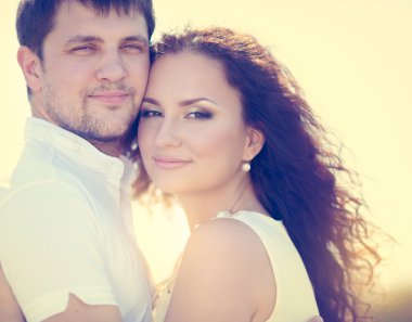 Birbirine aşık çift