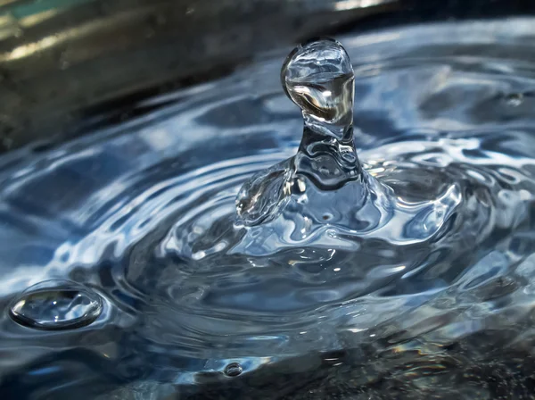 Gota de água da chuva — Fotografia de Stock