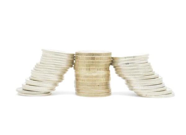 Columna de monedas — Foto de Stock