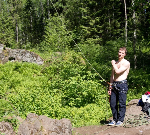 Climbing — Stock Photo, Image