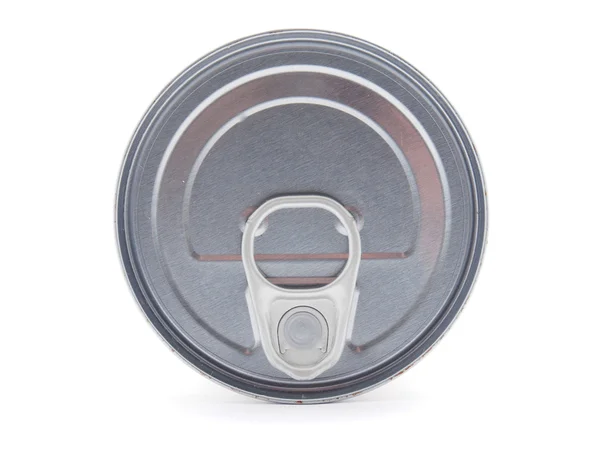 Tin can on white background — Stock Photo, Image