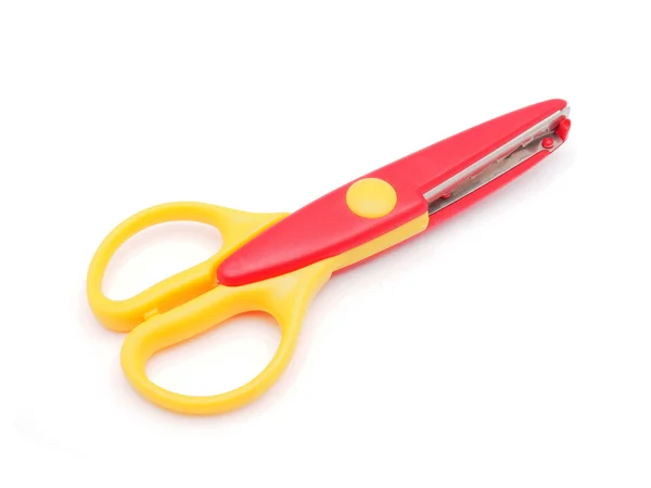 Scissors Paper on a white background — Stock Photo, Image