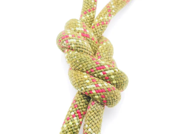 Climbing rope on a white background — Stock Photo, Image
