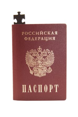 beyaz zemin üzerinde pasaportu