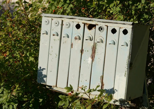 Oude postbus — Stockfoto