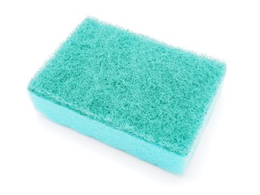 Beyaz arka plan üzerinde izole sünger