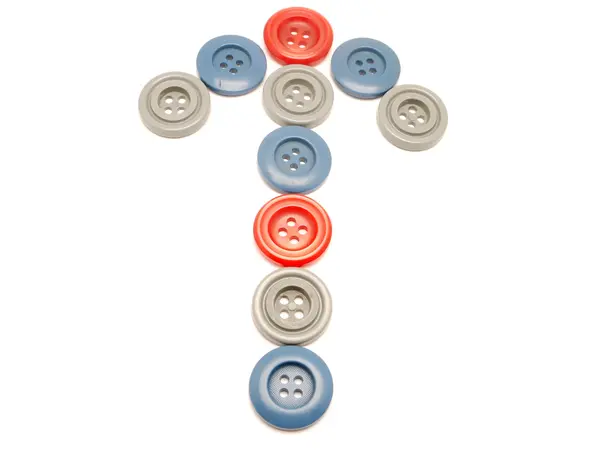 Buttons on a white background — Stock Photo, Image