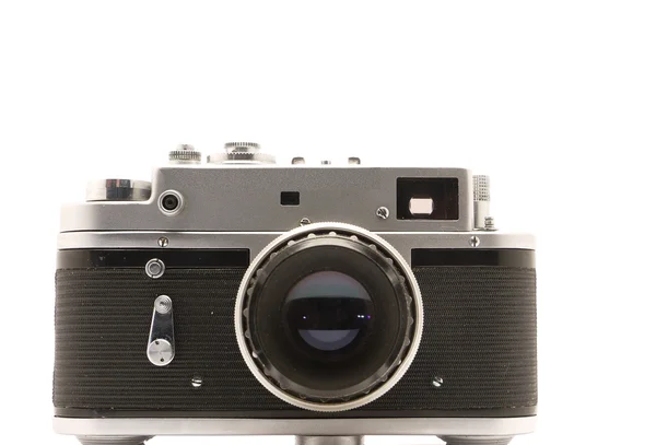 Camera on a white background — Stock Photo, Image