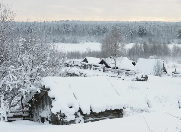 Vinterlandskap — Stockfoto