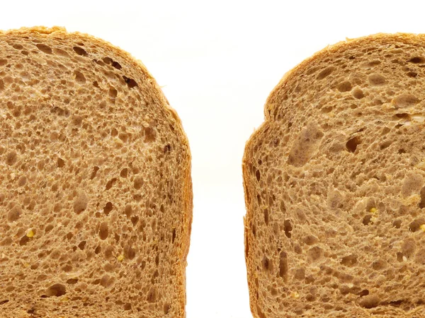 Bread on a white background — Stock Photo, Image
